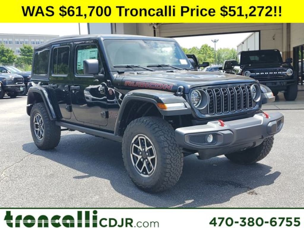 New 2025 Jeep Wrangler 4-DOOR RUBICON Sport Utility