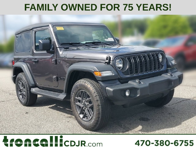 Granite Crystal 2026 Jeep Wrangler SUV / Crossover Four-Wheel Drive 6-Speed Manual