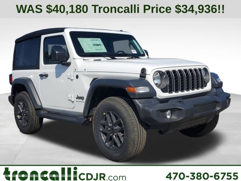 New 2026 Jeep Wrangler 2-DOOR SPORT Sport Utility