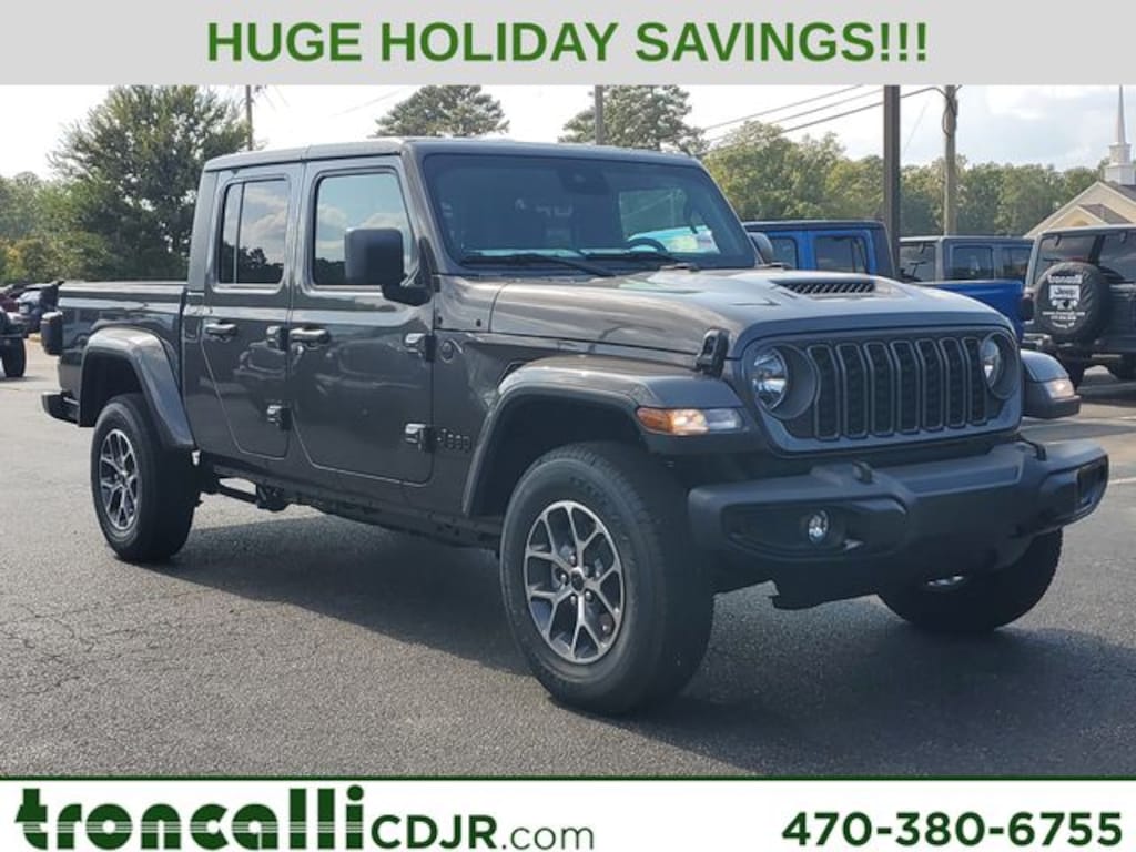 New 2025 Jeep Gladiator SPORT S 4X4 Pickup