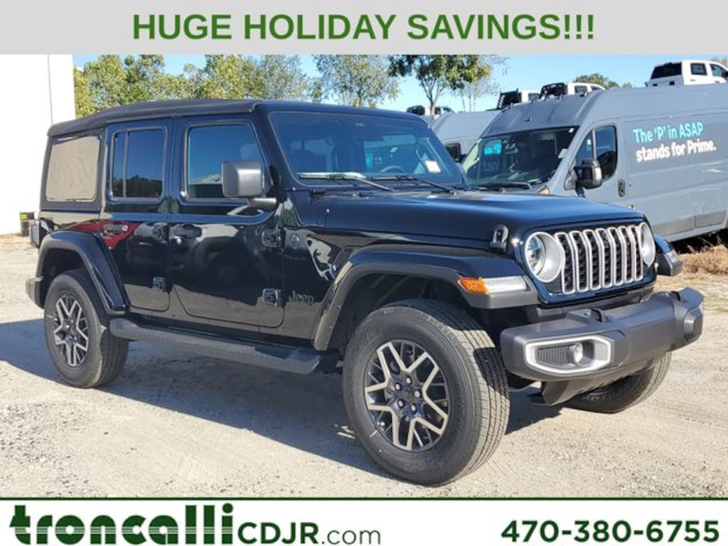 New 2026 Jeep Wrangler 4-DOOR SAHARA Sport Utility