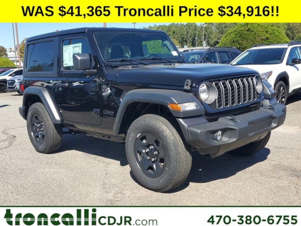 New 2026 Jeep Wrangler 2-DOOR SPORT Sport Utility