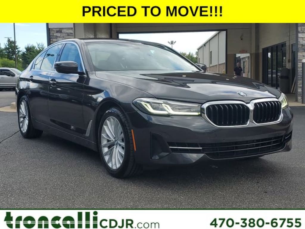 Used 2021 BMW 5 Series 540i Sedan