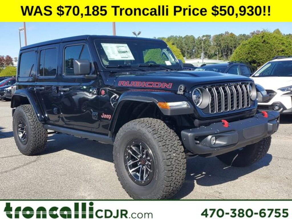 New 2026 Jeep Wrangler 4-DOOR RUBICON X Sport Utility