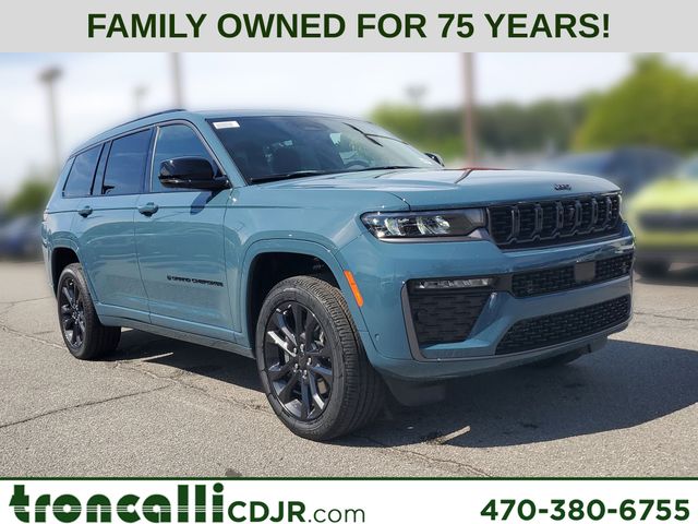 Gray (Steel Blue) 2026 Jeep Grand Cherokee L SUV / Crossover Four-Wheel Drive 8-Speed Automatic