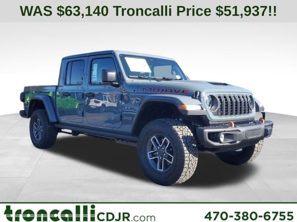 New 2026 Jeep Gladiator MOJAVE X 4X4 Pickup