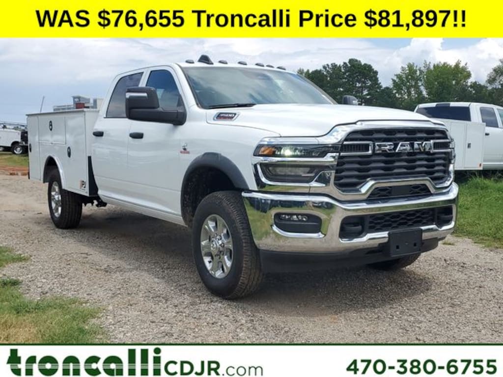 New 2025 Ram 3500 Chassis Cab 3500 BIG HORN CREW CAB CHASSIS 4X4 60' CA Pickup