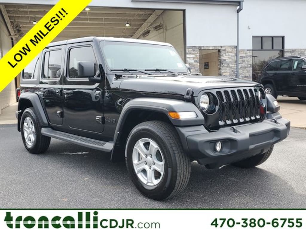 Used 2022 Jeep Wrangler Unlimited Sport S SUV