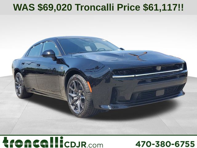 Diamond Black Crystal Pearlcoat 2026 Dodge Charger Scat Pack Plus Sedan AWD Sedan All-Wheel Drive 8-Speed Automatic