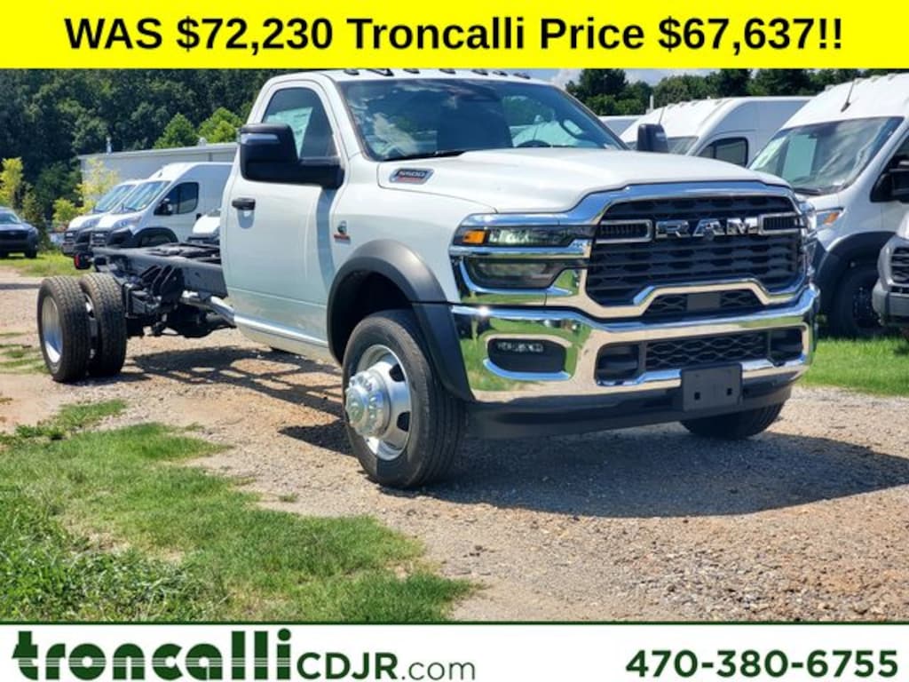 New 2026 Ram 5500 Chassis Cab 5500 TRADESMAN CHASSIS REGULAR CAB 4X2 84' CA Pickup