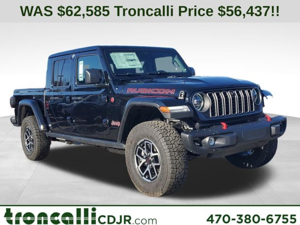 New 2026 Jeep Gladiator RUBICON X 4X4 Pickup