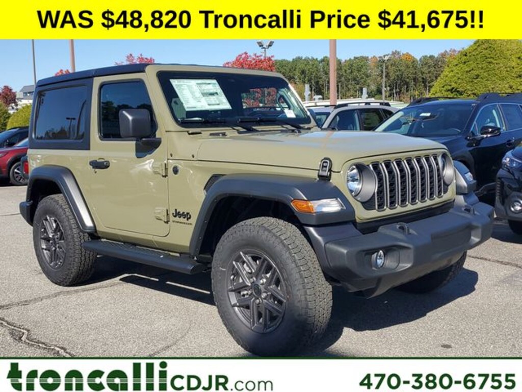 New 2026 Jeep Wrangler 2-DOOR SPORT S Sport Utility