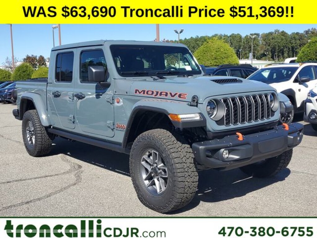 New 2025 Jeep Gladiator MOJAVE X 4X4 Pickup
