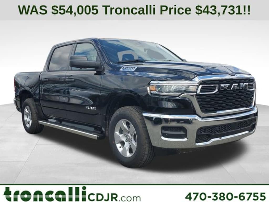 New 2026 Ram 1500 TRADESMAN CREW CAB 4X4 5'7 BOX Pickup