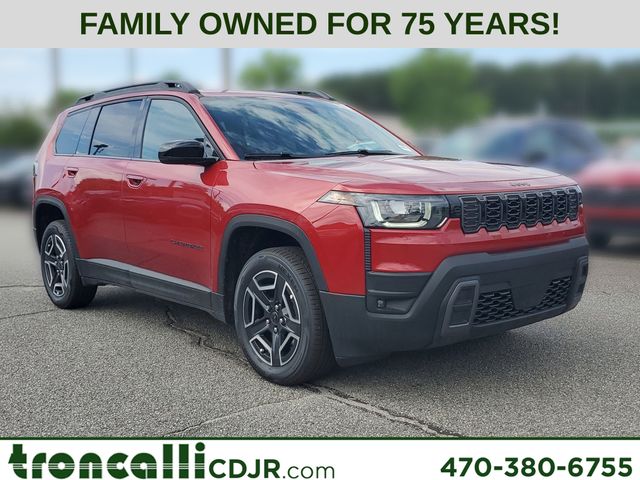 Red Hot Pearlcoat 2026 Jeep Cherokee SUV / Crossover Four-Wheel Drive Continuously Variable Transmission
