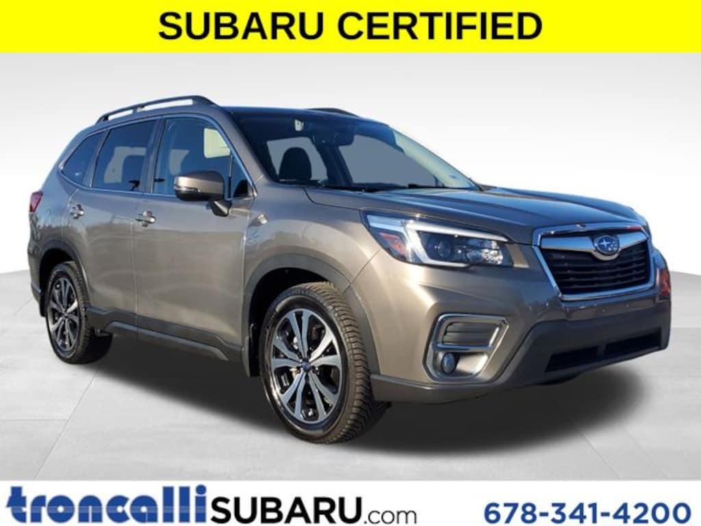 Certified 2021 Subaru Forester Limited SUV