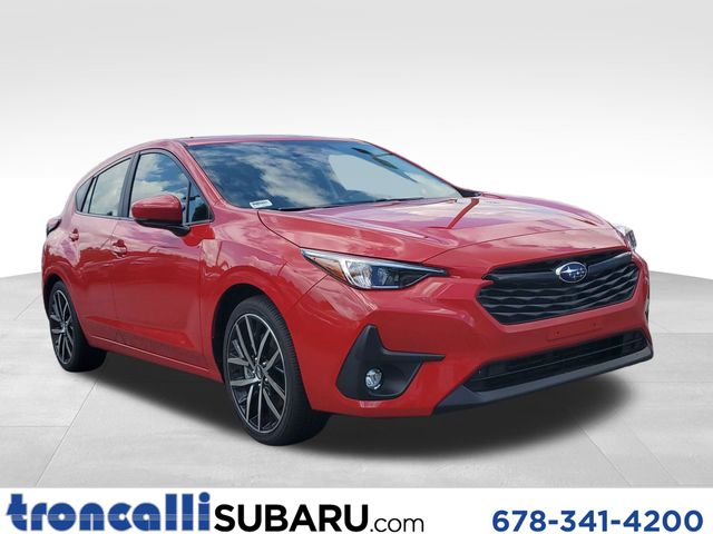Pure Red 2026 Subaru Impreza Wagon All-Wheel Drive Continuously Variable Transmission
