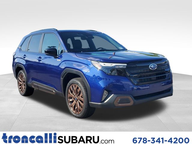 Sapphire Blue Pearl 2026 Subaru Forester Hybrid SUV / Crossover All-Wheel Drive Continuously Variable Transmission
