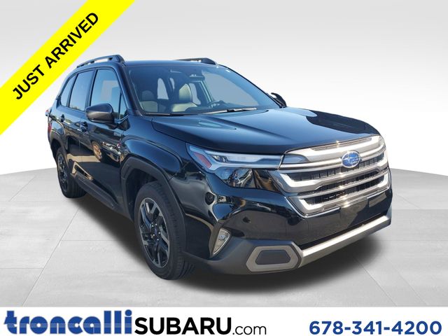 Crystal Black Silica 2025 Subaru Forester Hybrid Limited AWD SUV / Crossover All-Wheel Drive Continuously Variable Transmission