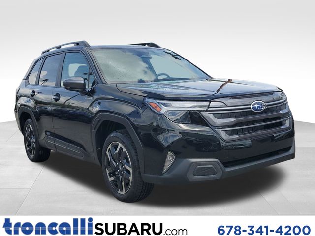 Crystal Black Silica 2026 Subaru Forester Hybrid Limited AWD SUV / Crossover All-Wheel Drive Continuously Variable Transmission