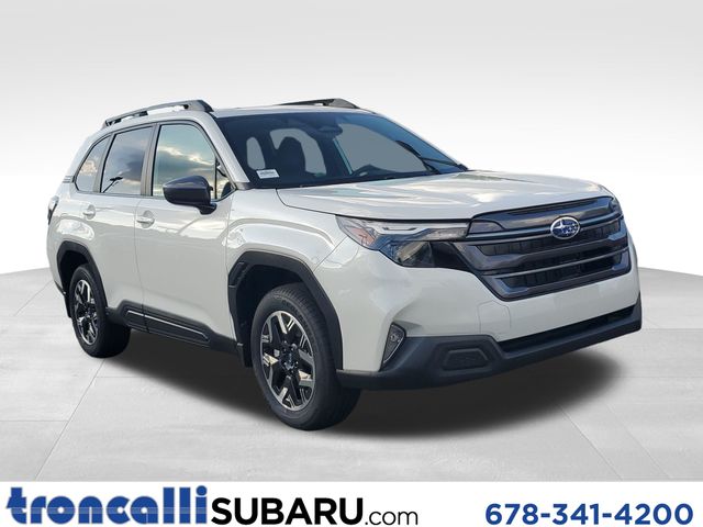 Crystal White Pearl 2026 Subaru Forester SUV / Crossover All-Wheel Drive Continuously Variable Transmission