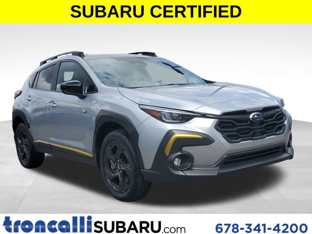 Ice Silver Metallic 2025 Subaru Crosstrek Sport AWD SUV / Crossover All-Wheel Drive Continuously Variable Transmission