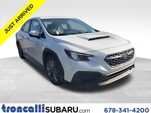 Ceramic White 2024 Subaru WRX Sedan All-Wheel Drive 6-Speed Manual