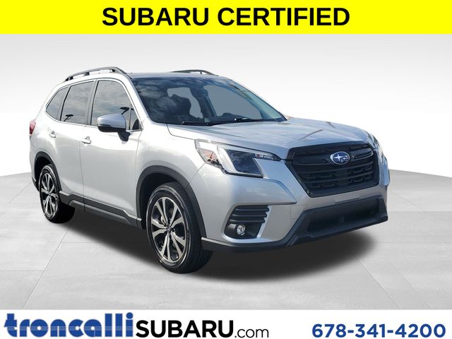 Ice Silver Metallic 2024 Subaru Forester SUV / Crossover All-Wheel Drive Continuously Variable Transmission