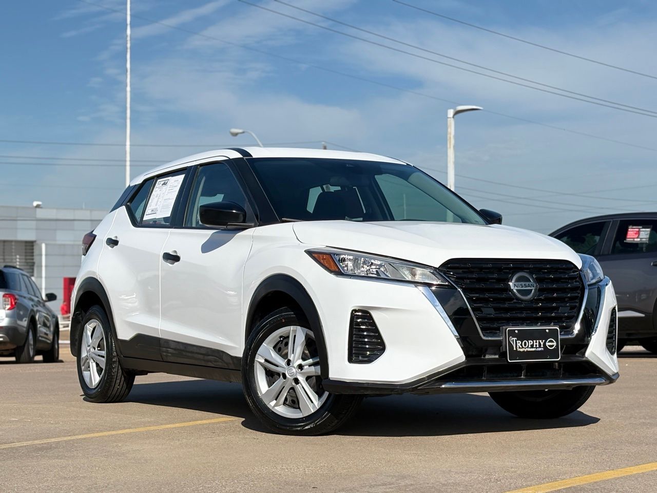 Certified 2021 Nissan Kicks S with VIN 3N1CP5BV1ML545585 for sale in Mesquite, TX