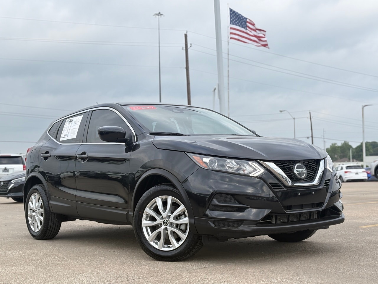 Certified 2021 Nissan Rogue Sport S with VIN JN1BJ1AW2MW450205 for sale in Mesquite, TX