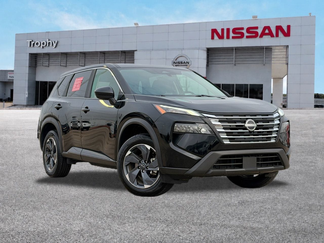 Super Black 2025 Nissan Rogue SUV / Crossover Front-Wheel Drive Continuously Variable Transmission