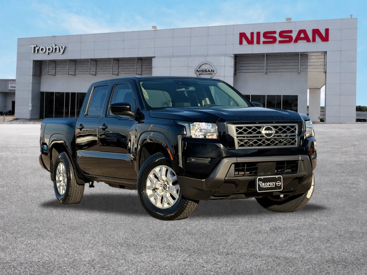 Super Black 2022 Nissan Frontier Pickup Truck 4X2 9-Speed Automatic