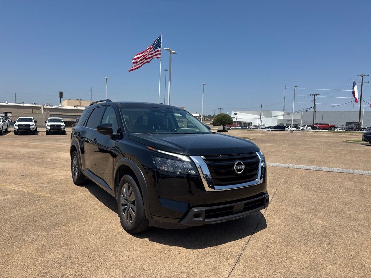 Super Black 2025 Nissan Pathfinder SUV / Crossover Front-Wheel Drive 9-Speed Automatic