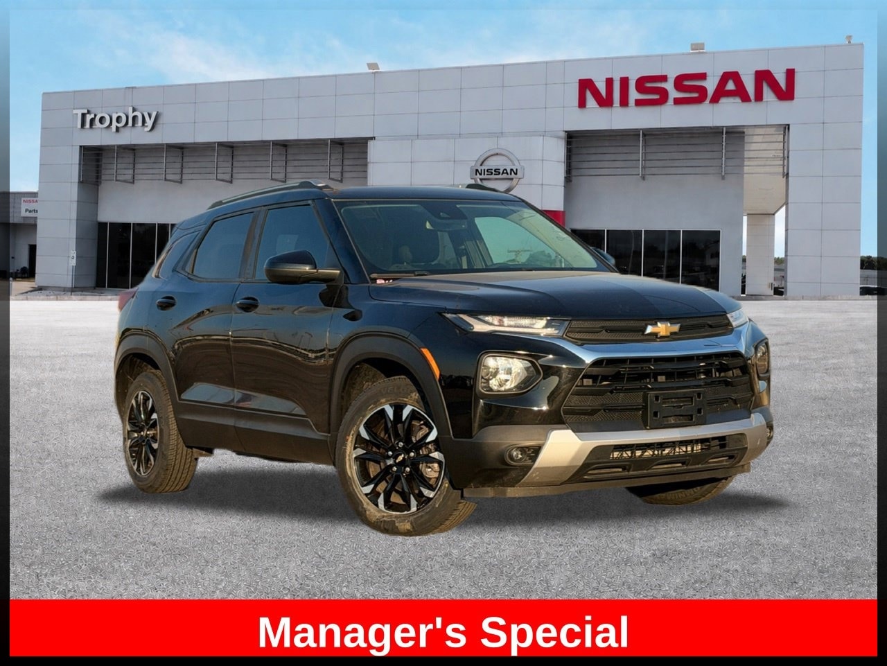 Mosaic Black Metallic 2021 Chevrolet Trailblazer SUV / Crossover Four-Wheel Drive 9-Speed Automatic
