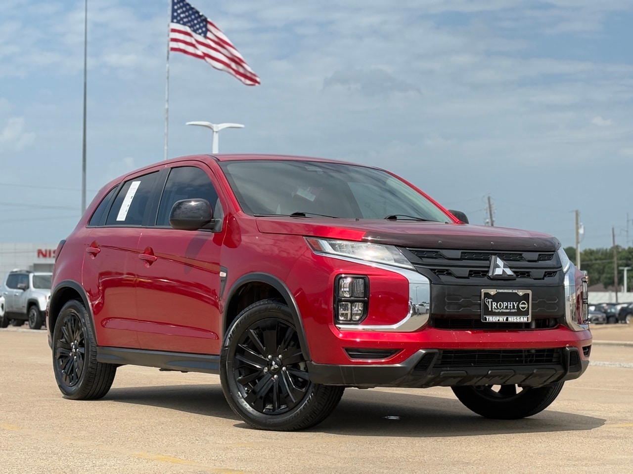 Used 2021 Mitsubishi Outlander Sport LE with VIN JA4APUAU4MU008992 for sale in Mesquite, TX