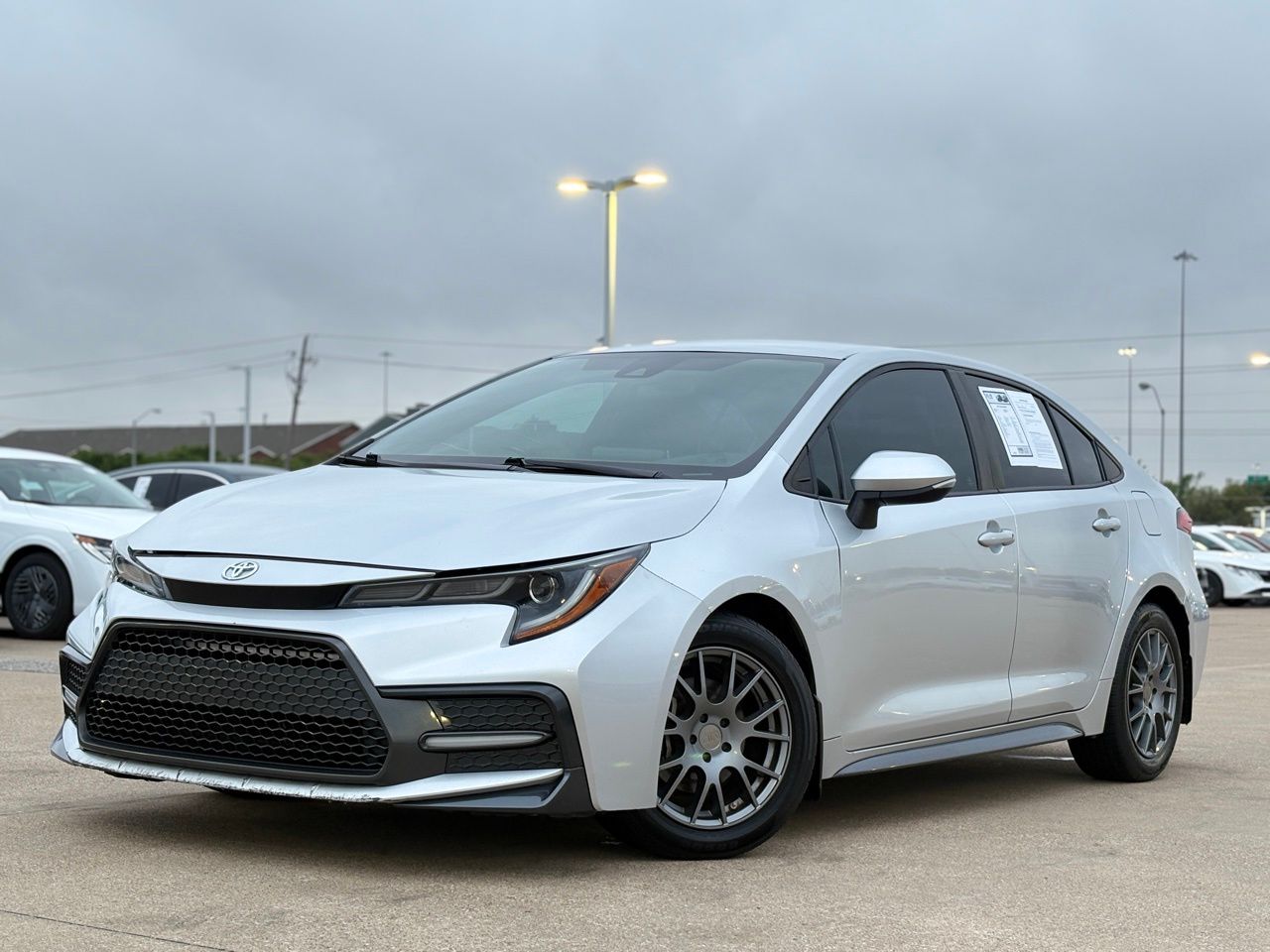 Used 2021 Toyota Corolla SE with VIN 5YFS4MCE2MP096530 for sale in Mesquite, TX