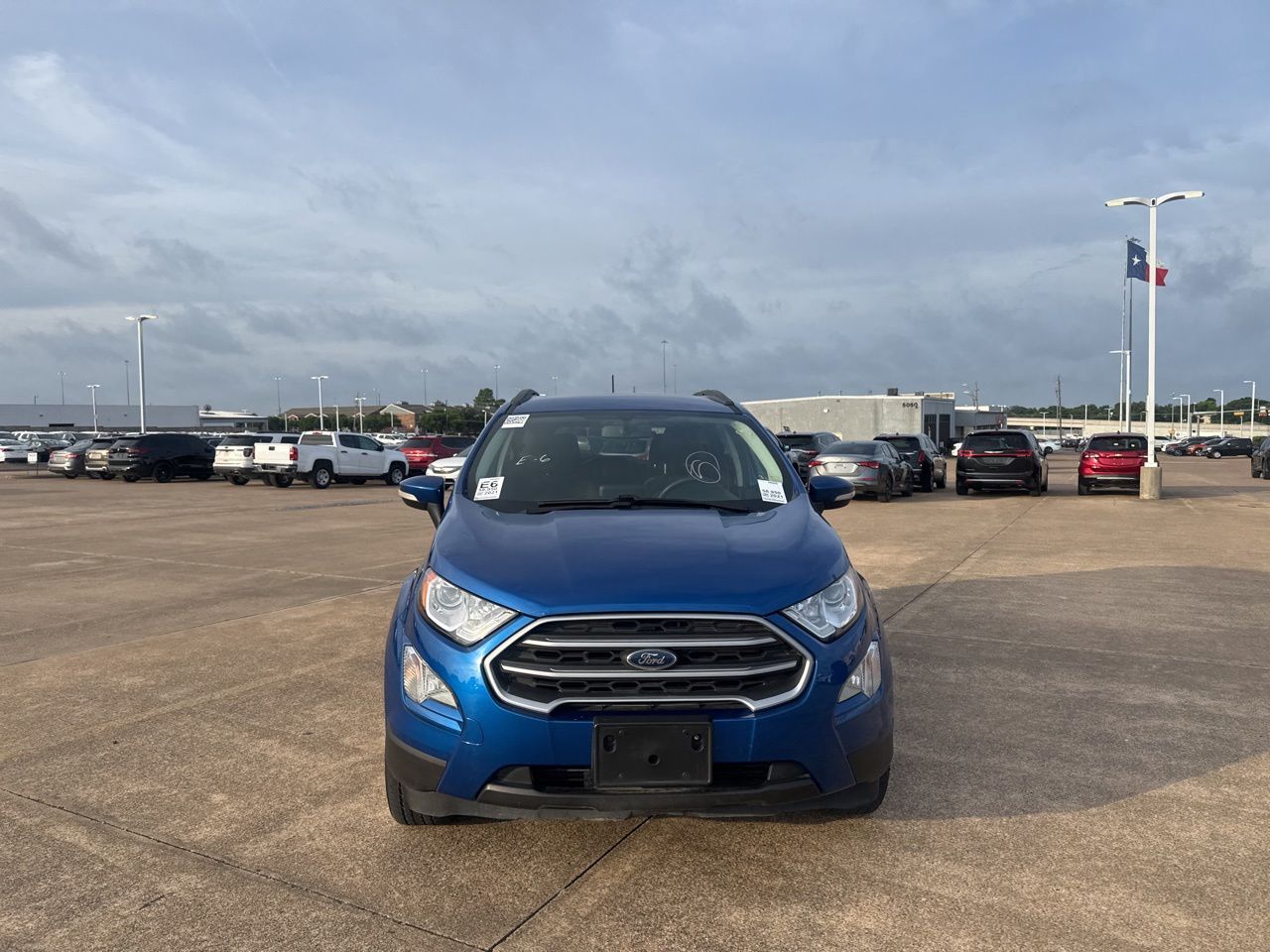 Used 2021 Ford EcoSport SE with VIN MAJ6S3GL6MC425223 for sale in Mesquite, TX