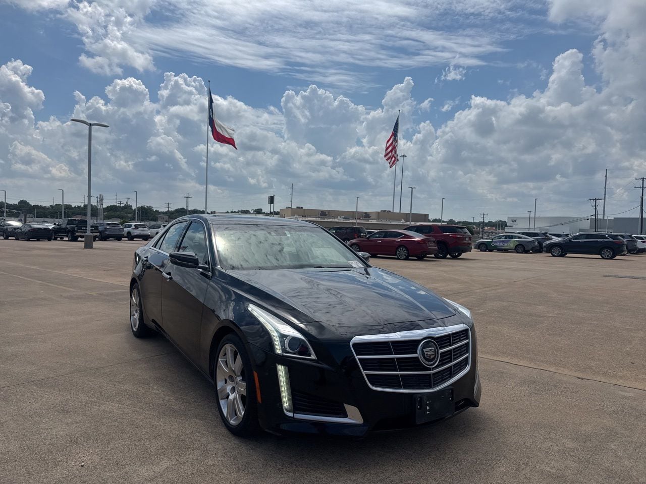 Used 2014 Cadillac CTS Sedan Premium Collection with VIN 1G6AT5SX7E0121444 for sale in Mesquite, TX