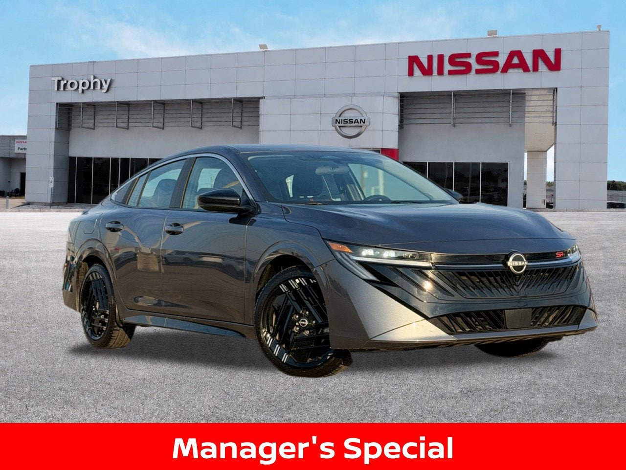 Gray (Gun Metallic) 2026 Nissan Sentra Sedan Front-Wheel Drive Continuously Variable Transmission