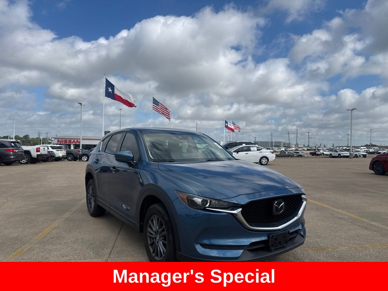 Eternal Blue Mica 2021 Mazda CX-5 Touring FWD SUV / Crossover Front-Wheel Drive 6-Speed Automatic