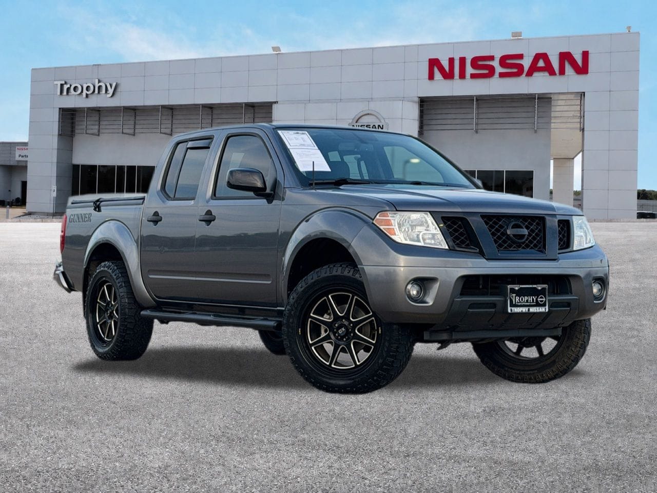 Gray (Gun Metallic) 2020 Nissan Frontier Pickup Truck 4X2 9-Speed Automatic