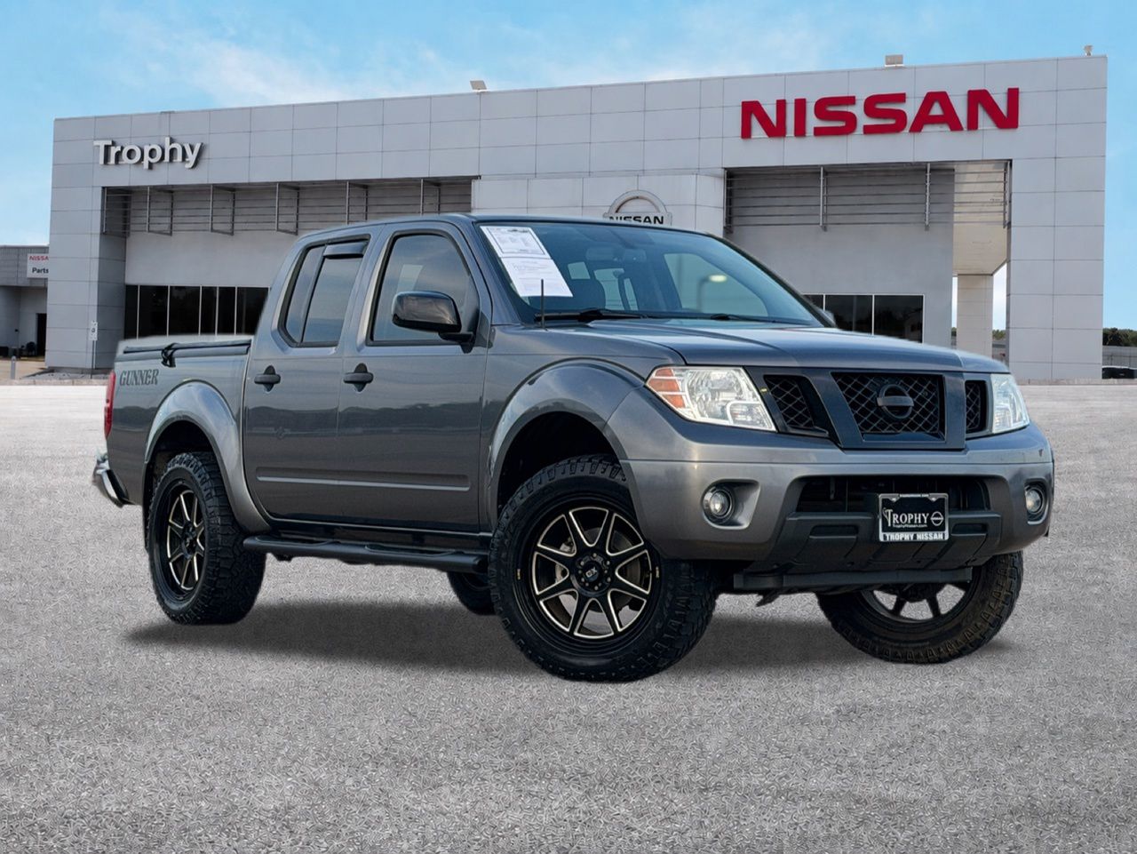 Gray (Gun Metallic) 2020 Nissan Frontier Pickup Truck 4X2 9-Speed Automatic