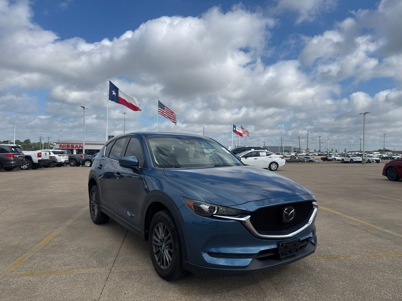 Eternal Blue Mica 2021 Mazda CX-5 Touring FWD SUV / Crossover Front-Wheel Drive 6-Speed Automatic