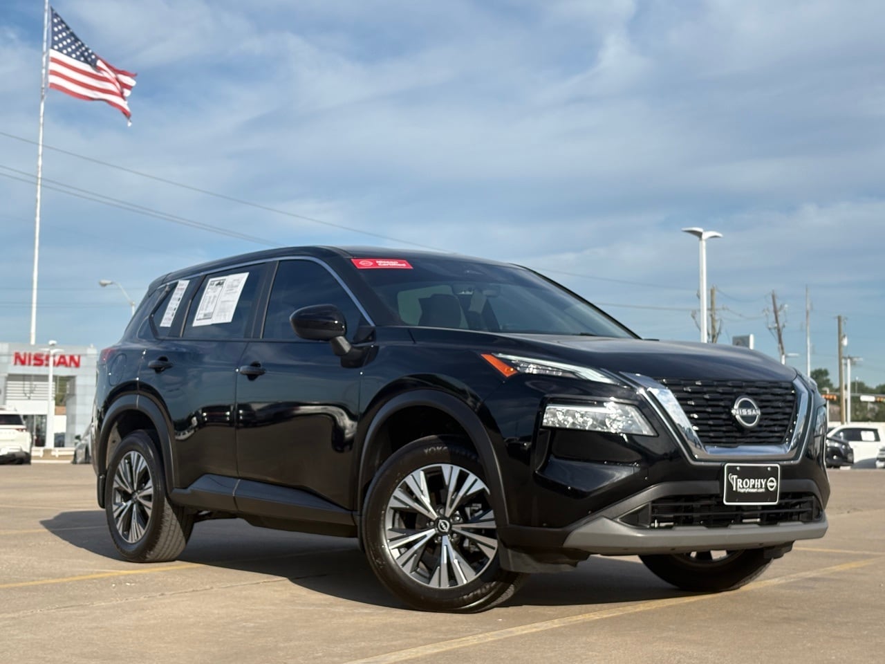 Certified 2023 Nissan Rogue SV with VIN JN8BT3BA3PW435047 for sale in Mesquite, TX
