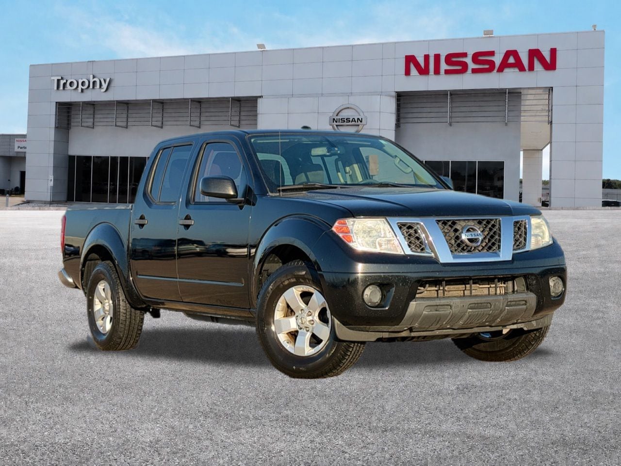 Super Black Metallic 2012 Nissan Frontier Pickup Truck 4X2 5-Speed Automatic Overdrive