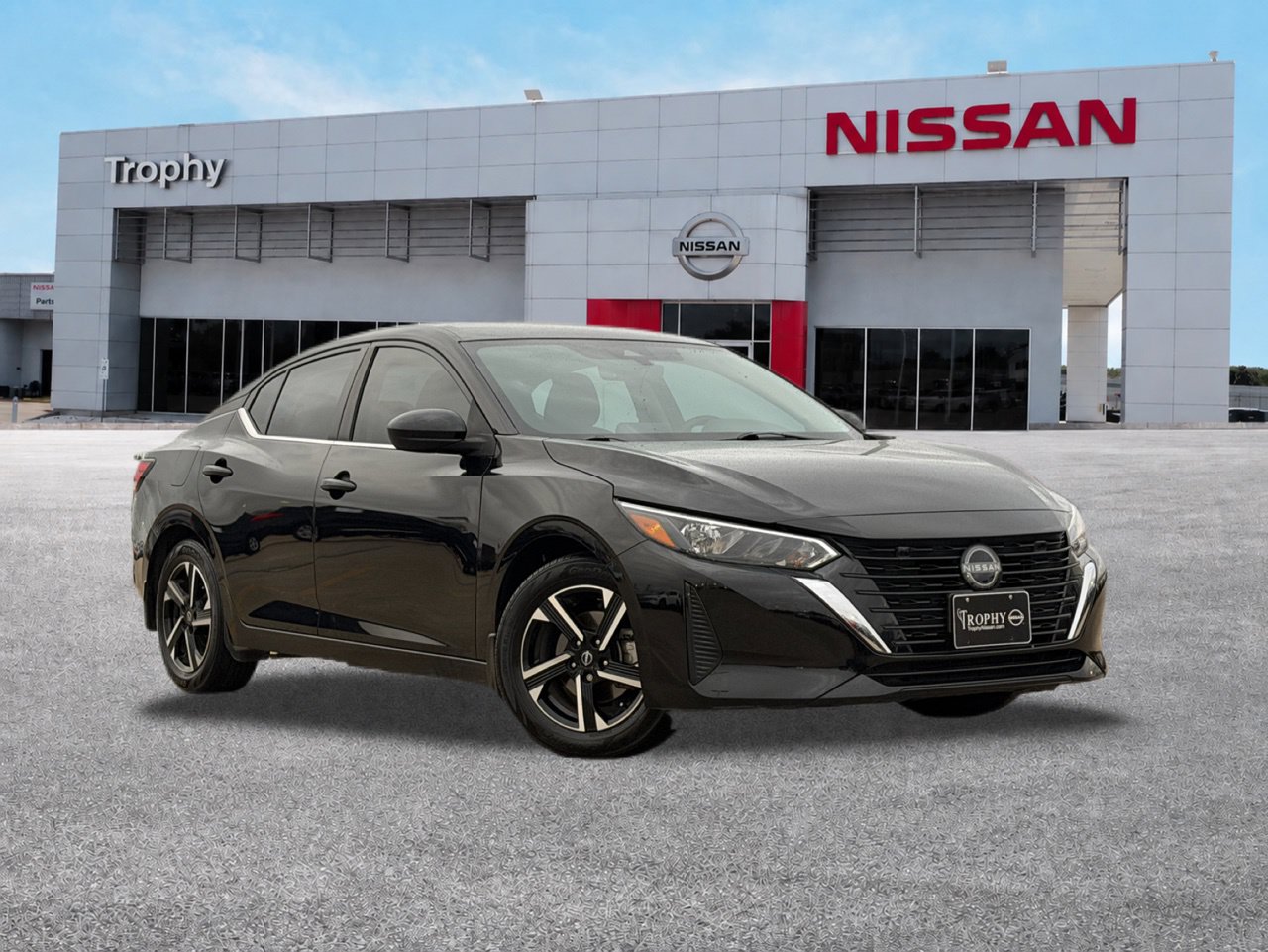 Super Black 2024 Nissan Sentra Sedan Front-Wheel Drive Continuously Variable Transmission