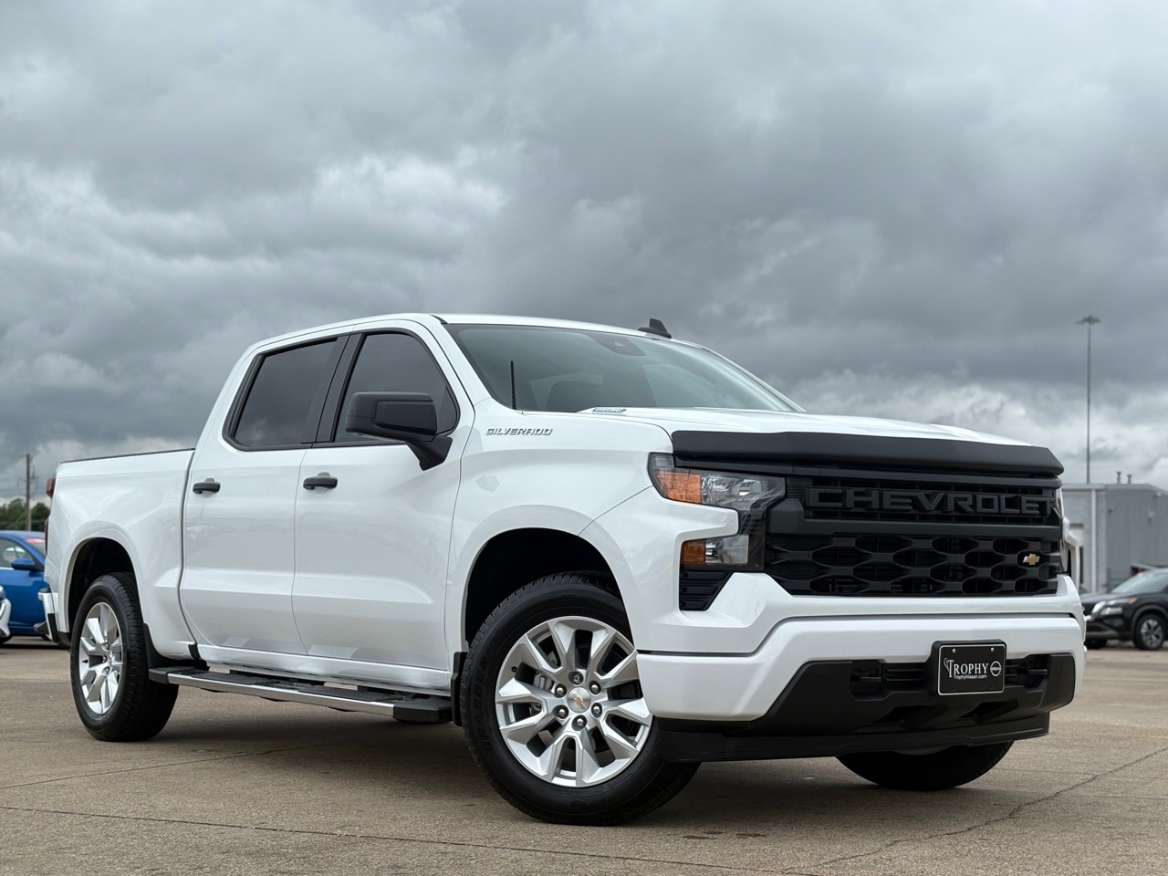 Used 2025 Chevrolet Silverado 1500 Custom with VIN 1GCPABEK1SZ119918 for sale in Mesquite, TX
