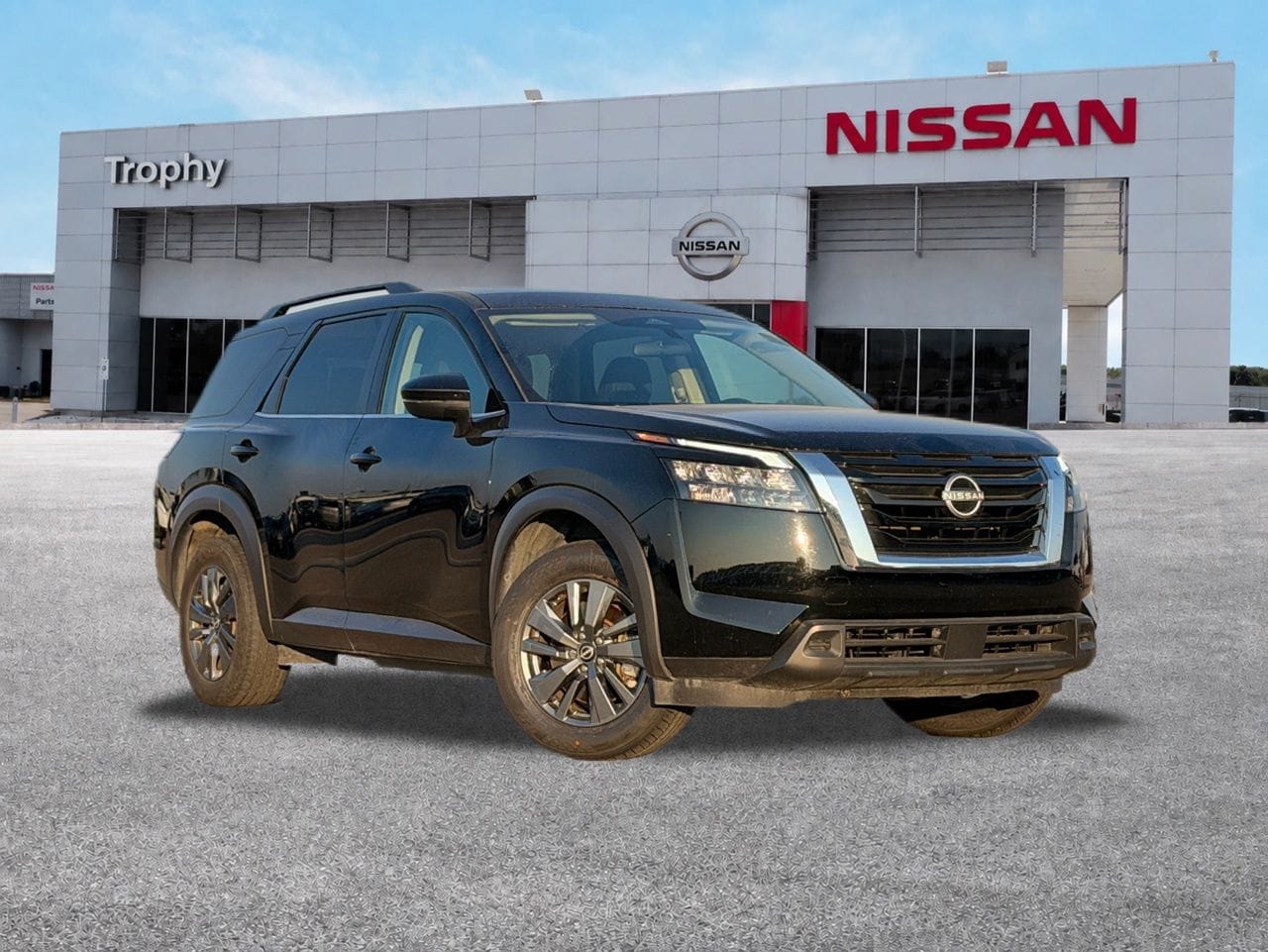 Super Black 2025 Nissan Pathfinder SUV / Crossover Front-Wheel Drive 9-Speed Automatic