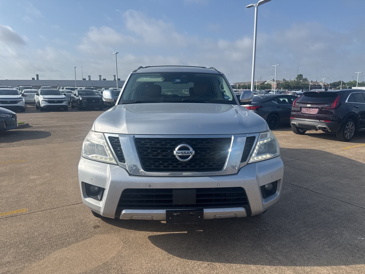 Used 2018 Nissan Armada Platinum with VIN JN8AY2NE3J9730354 for sale in Mesquite, TX