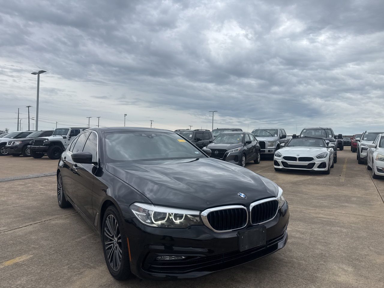 Used 2018 BMW 5 Series 530i with VIN WBAJA7C54JG908667 for sale in Mesquite, TX